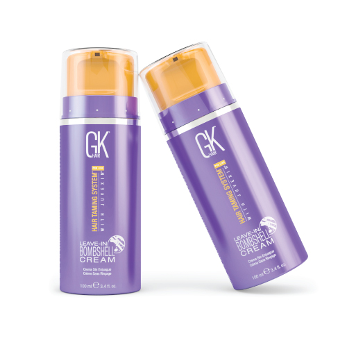 gk hair bombshell leave in cream