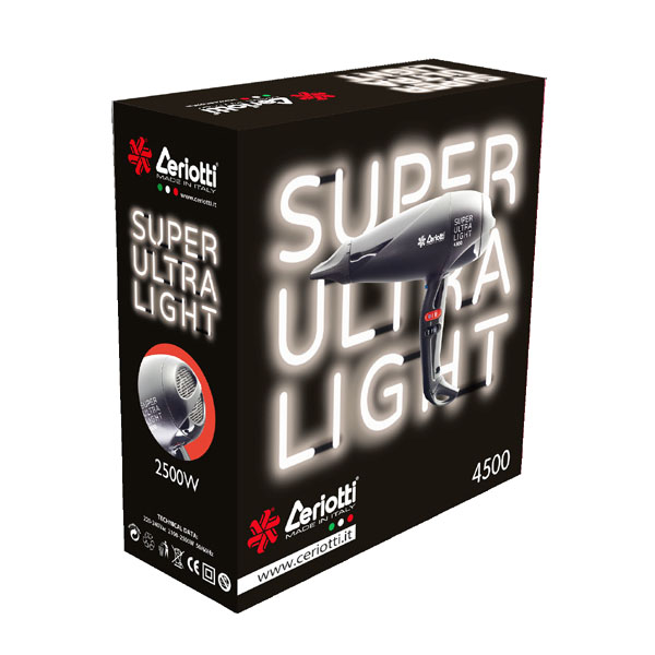 Ceriotti Super Ultra Light 4500 Professional Hair Dryer