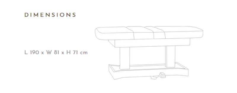 ISA Electric Spa Massage Table
