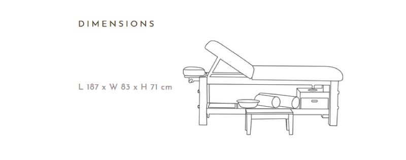 Shirodhara Massage Bed