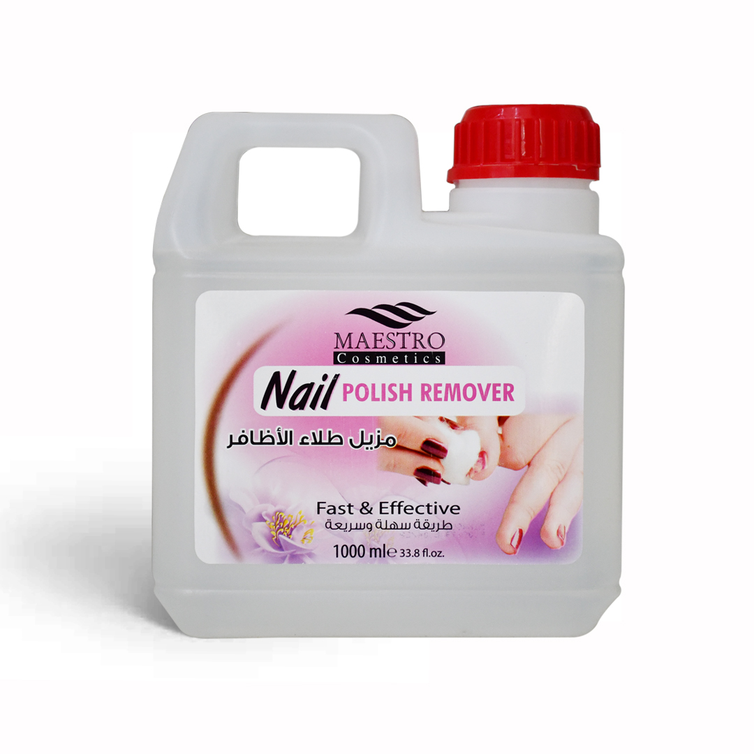 nail polish remover from maestro brand in cosmetica beauty trading company in dubai